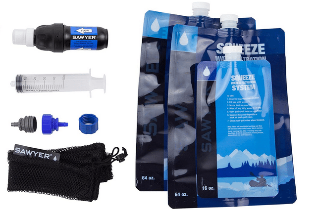 How To use Sawyer Squeeze Water Filter