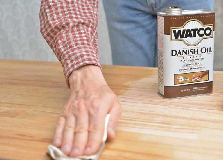 Can Danish Oil Be Used On Cabinets